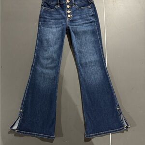 Abercrombie Kids Dark Blue Flared Jeans
